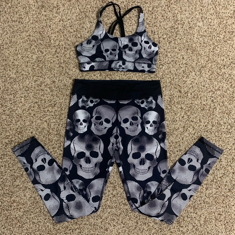 Skull Legging Set